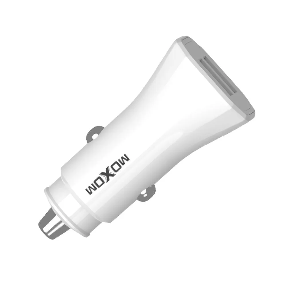 MOXOM Auto punjač MX-VC31 3A Lightning, bela