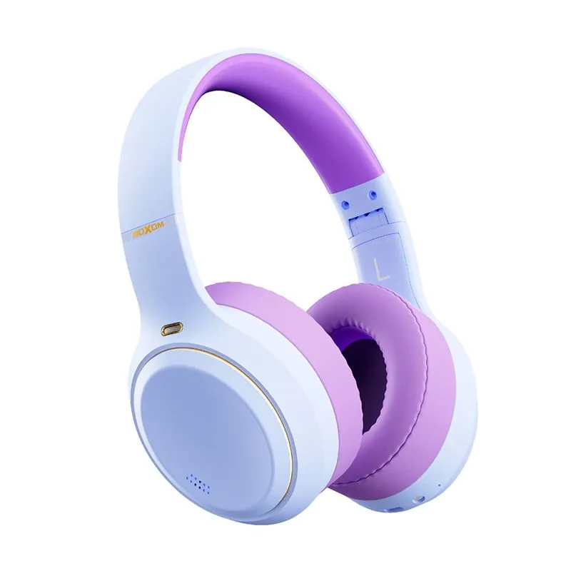 MOXOM Bluetooth Slušalice MX-WL91 ANC/ ljubičasta