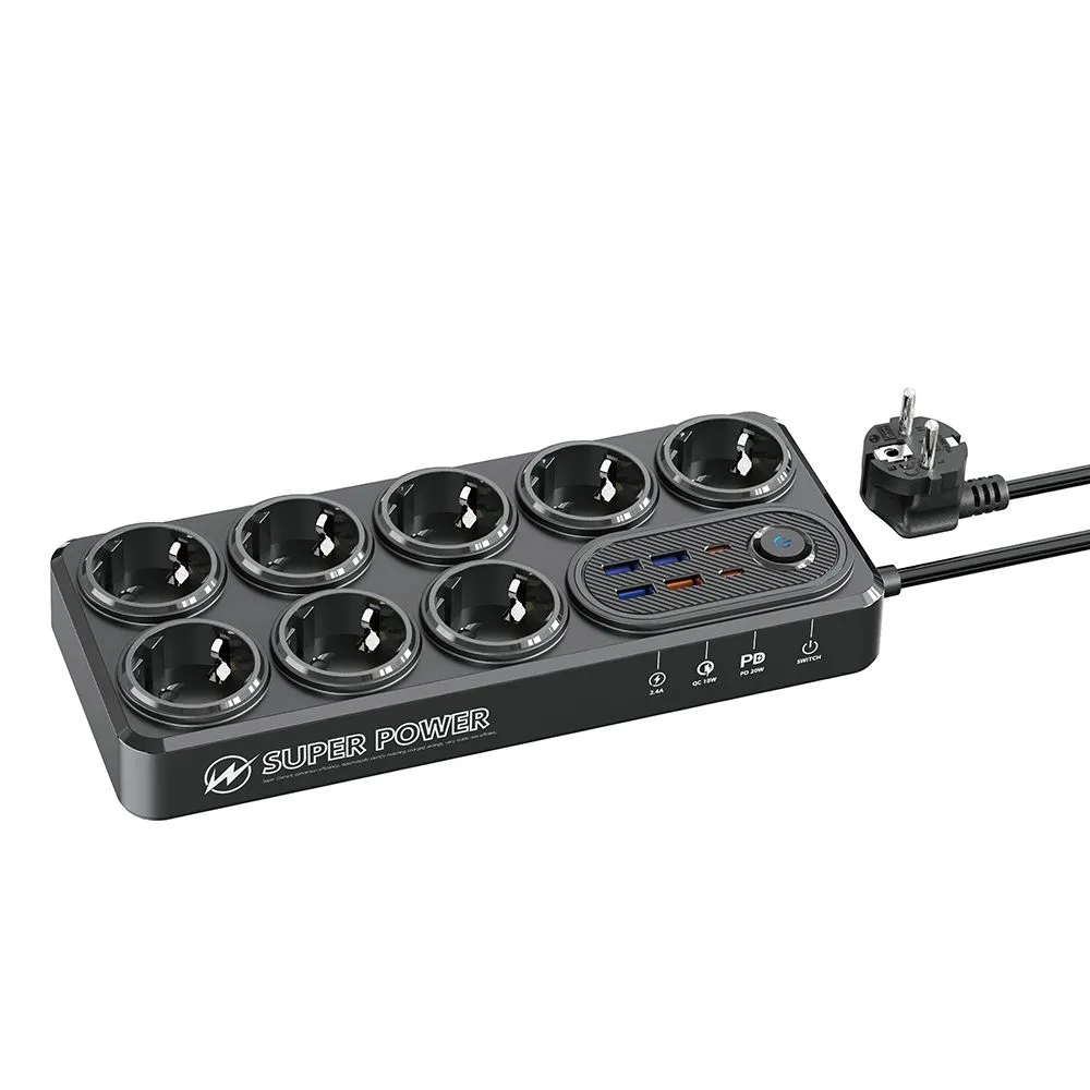 MOXOM Produžni kabl MX-ST22/ crna