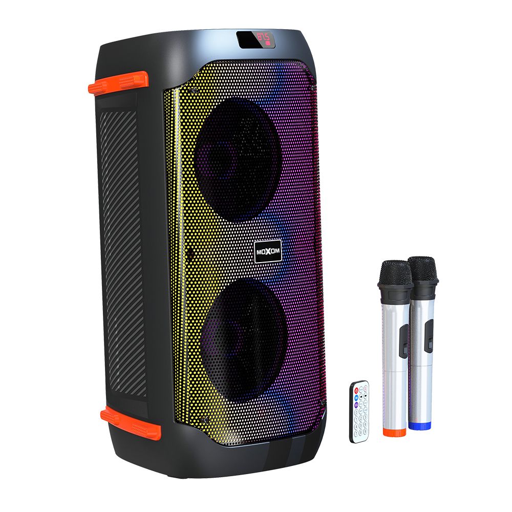 MOXOM Zvučnik Bluetooth MX-SK51 sa 2 mikrofona/ crna