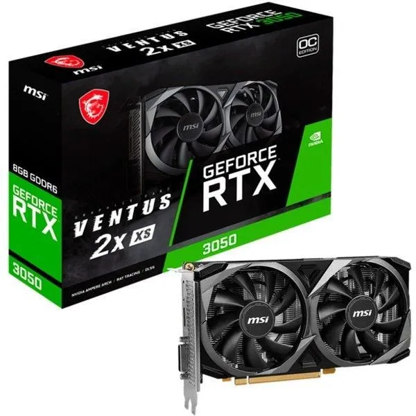 MSI Grafička kartica RTX 3050 8GB Ventus 2X XS OC GDDR6