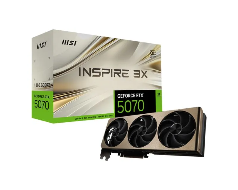 MSI nvidia RTX 5070 12G 192bit GeForce RTX 5070 12G INSPIRE 3? ?? grafička karta