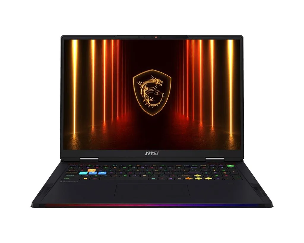 MSI Laptop Raider A18 HX A9WIG 18 UHD+ Ryzen 9 9955HX3D 64GB Rama 2TB RTX 5080