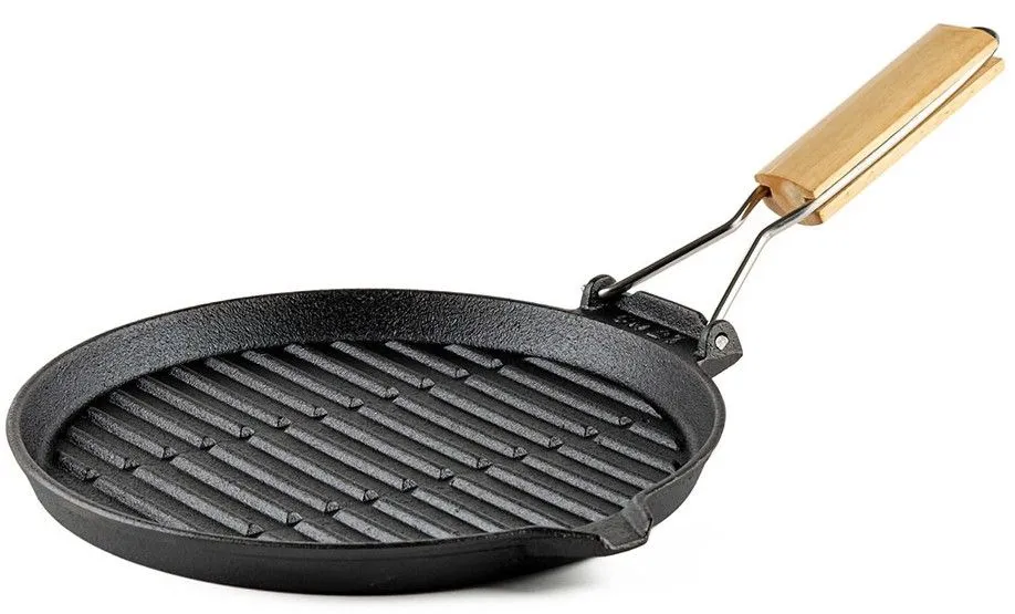 MUHLER Gril tiganj od livenog gvožđa 26x2cm Tika MR-2617CI