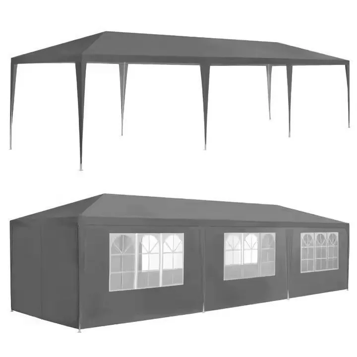 MULTIGARDEN Baštenski šator 3x9m/ siva