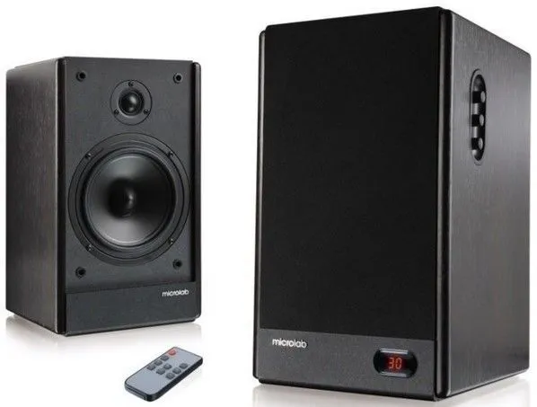 Multimedia - Speaker MICROLAB Solo 6C (Stereo/ 100W/ 55Hz-20kHz/ RoHS/ Wood/ w/new cables and panel)