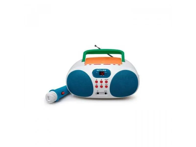 MUSE Radio CD Karaoke MD-203KMC/ bela