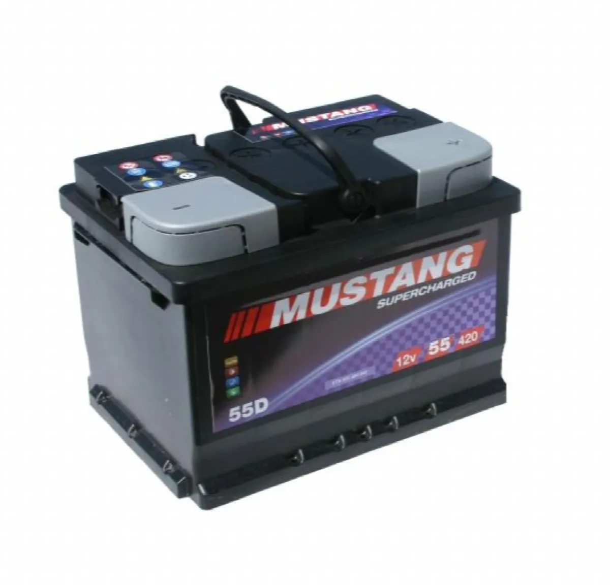 MUSTANG Akumulator za automobile 12V055D SCD
