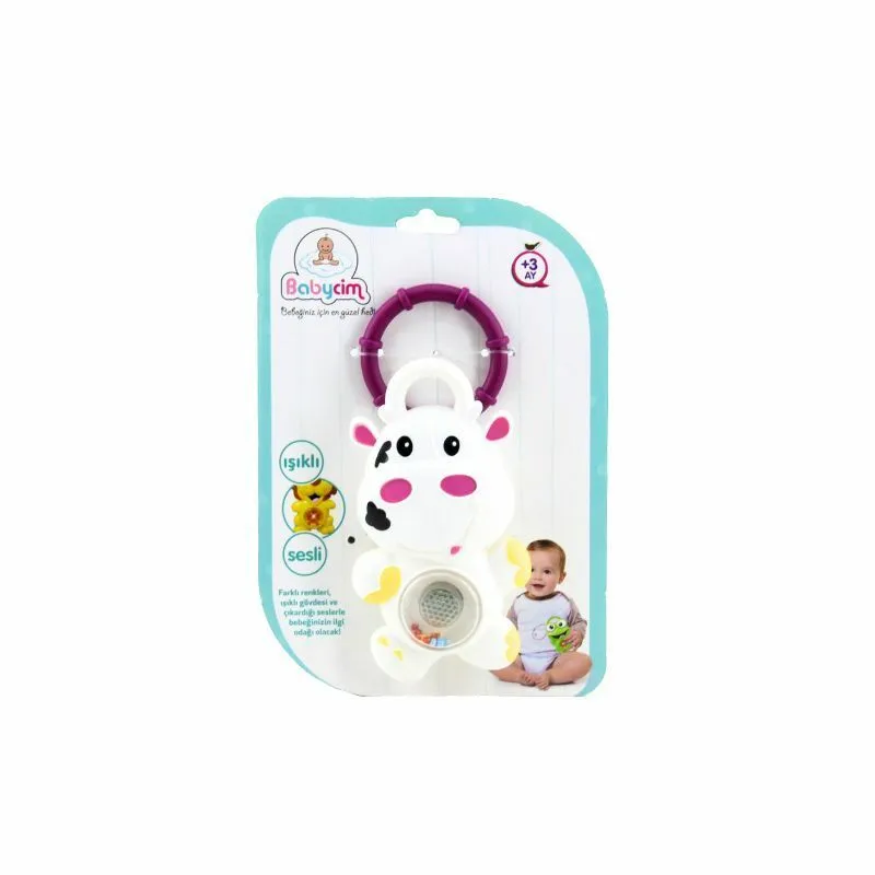 Muzička zvečka za bebe Krava URT041-005