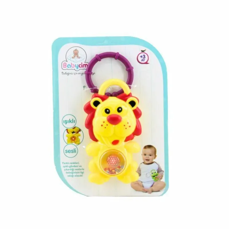 Muzička zvečka za bebe Lav URT041-004