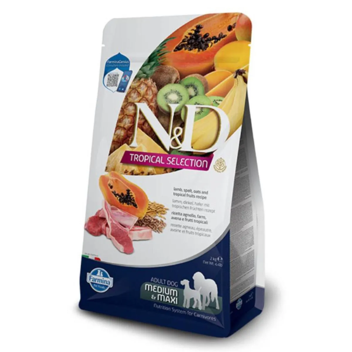 N&D TROPICAL Selection Lamb Medium/Maxi 2kg