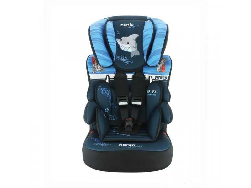 NANIA Auto-sedište 9-36kg A-s Beline 1/2/3 Shark