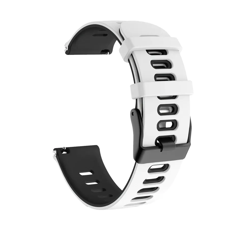 Narukvica double za smart watch Samsung 4/ 5 22mm belo crna