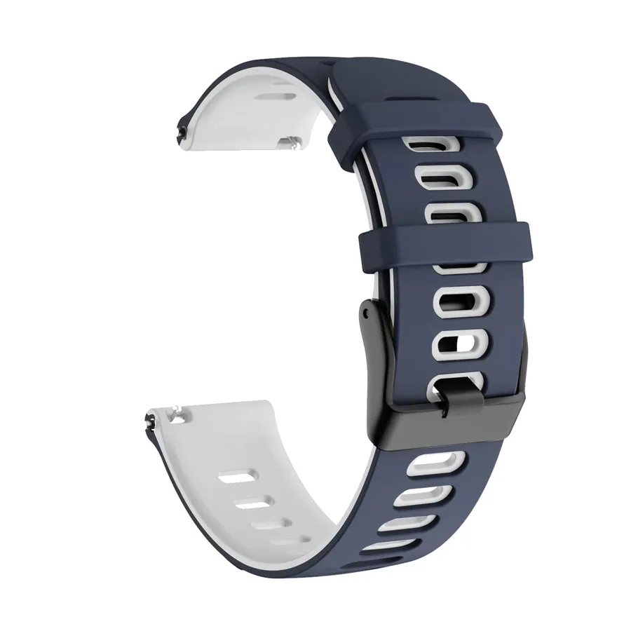 Narukvica double za smart watch Samsung 4/ 5 22mm plavo bela
