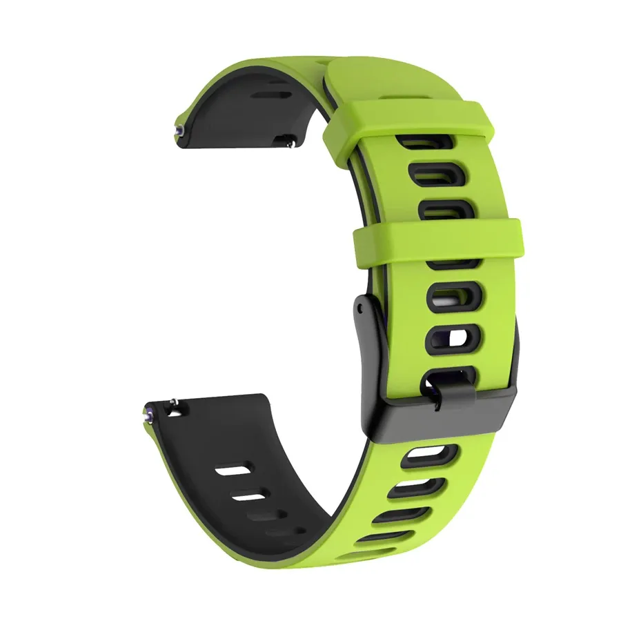 Narukvica double za smart watch Samsung 4/ 5 22mm zeleno crna