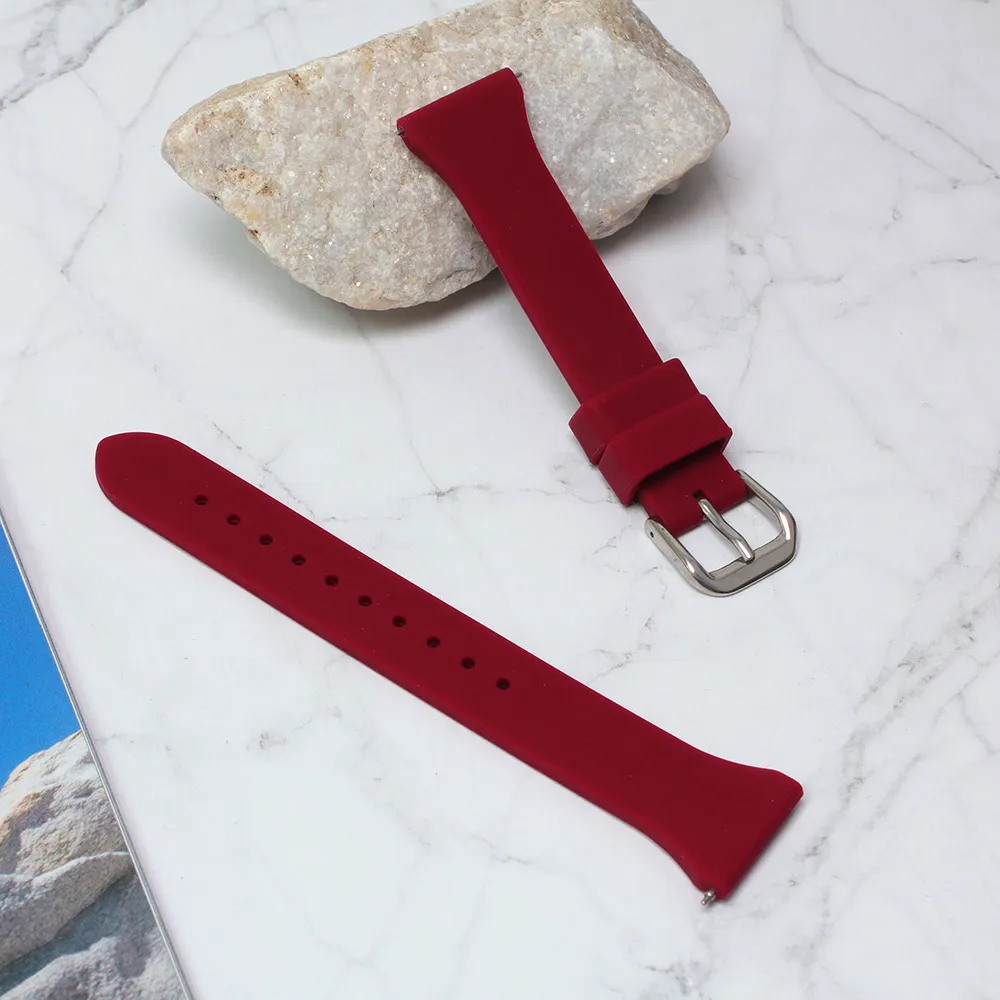 Narukvica flat za smart watch Samsung 4/ 5 20mm bordo