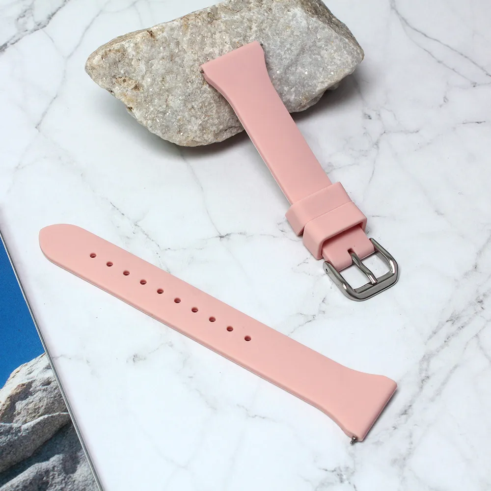 Narukvica flat za smart watch Samsung 4/ 5 20mm roze