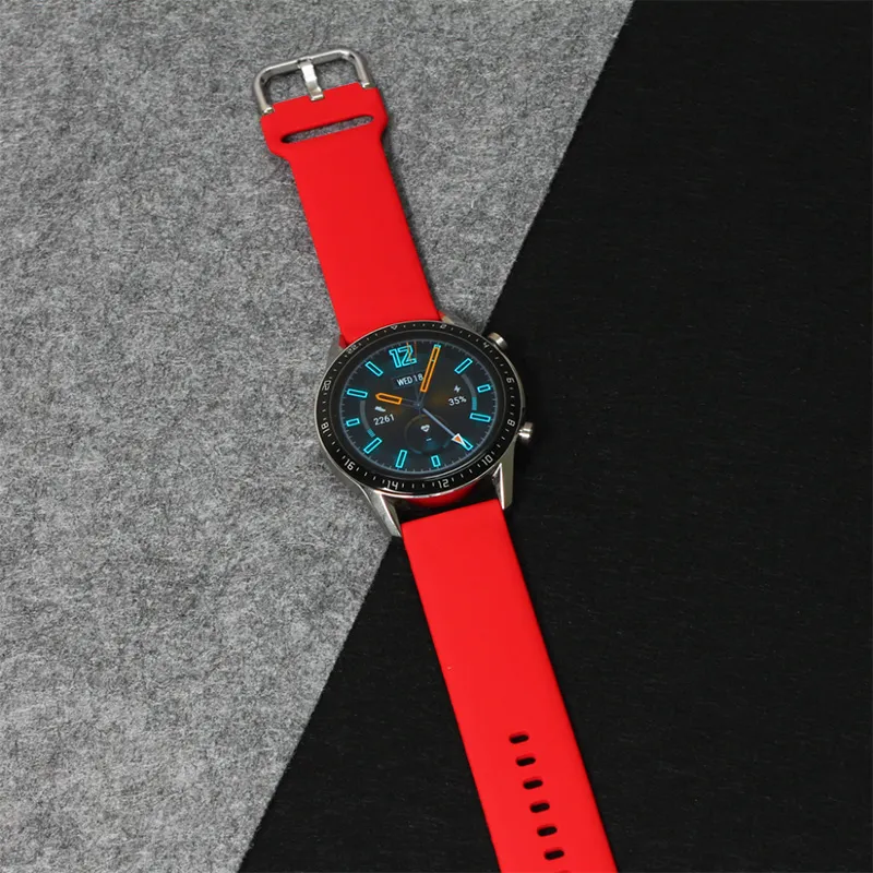 Narukvica glide za smart watch 22mm crvena