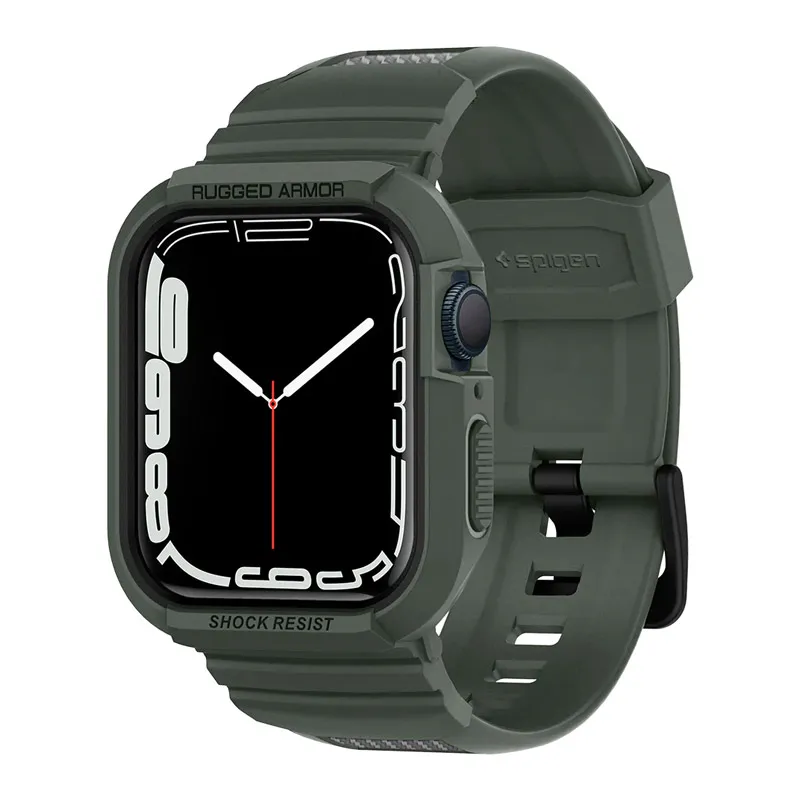 Narukvica Rugged Armor Pro za Apple Watch band 42/ 44/ 45 mm zelena
