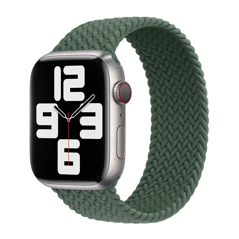 Narukvica za Apple Watch Braided Solo Loop green L 38/ 40/ 41 mm