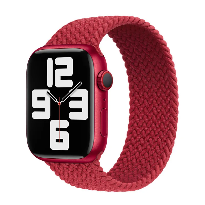 Narukvica za Apple Watch Braided Solo Loop red L 38/ 40/ 41 mm