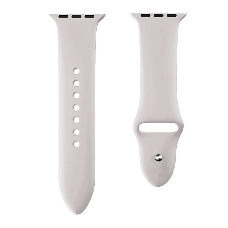Narukvica za Apple Watch Silicone Strap beige S/ M 38/ 40/ 41 mm