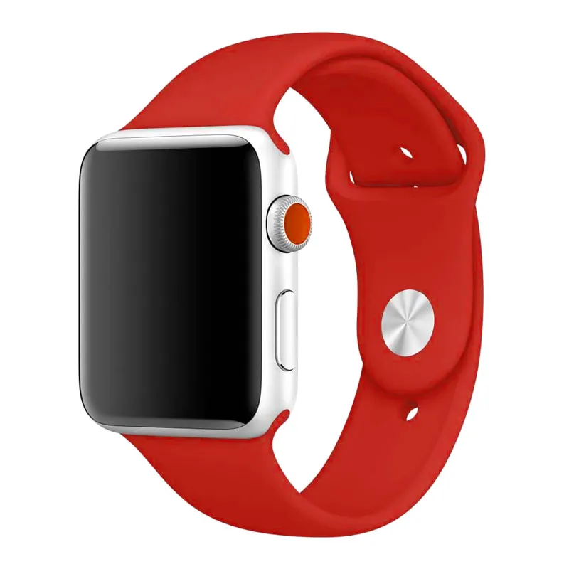 Narukvica za Apple Watch Silicone Strap camellia red S/ M 38/ 40/ 41 mm