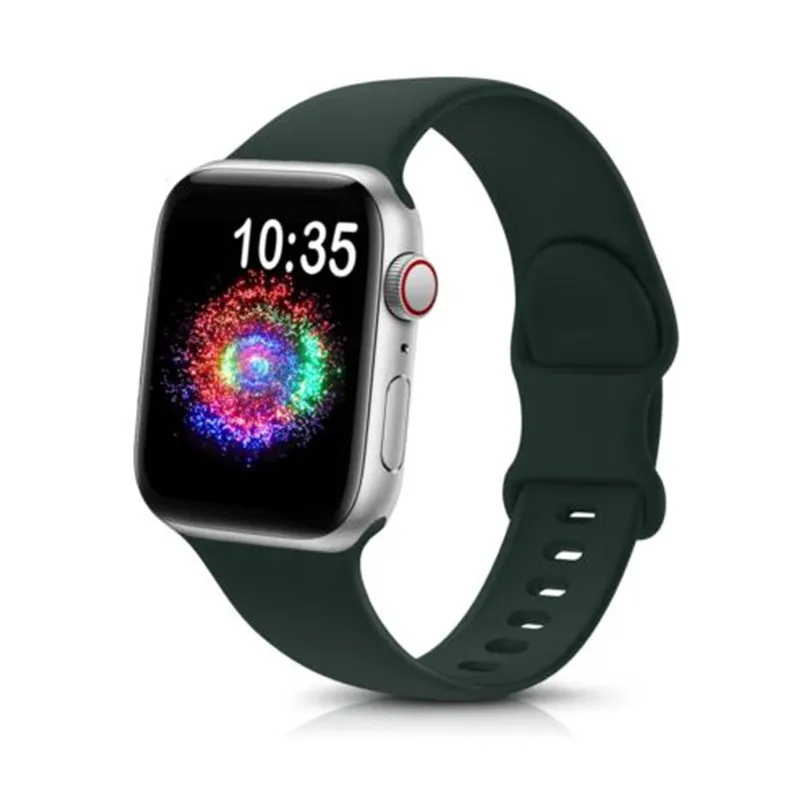 Narukvica za Apple Watch Silicone Strap olive green M/ L 38/ 40/ 41 mm