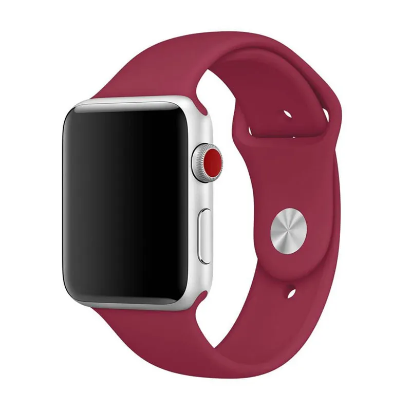 Narukvica za Apple Watch Silicone Strap rose red M/ L 42/ 44/ 45 mm
