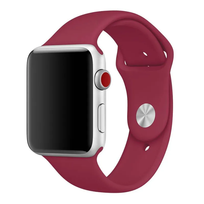 Narukvica za Apple Watch Silicone Strap rose red S/ M 38/ 40/ 41 mm