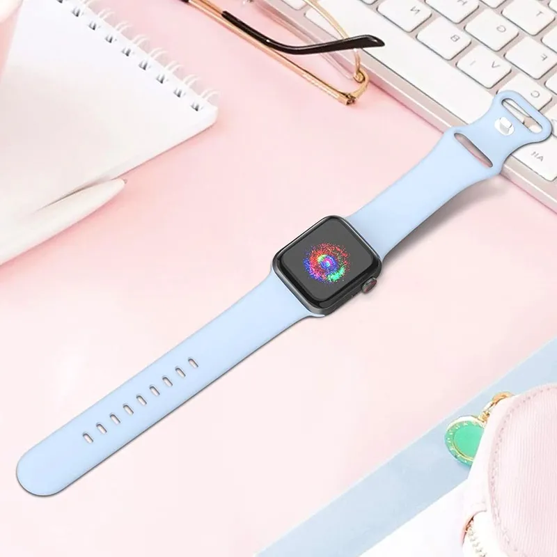 Narukvica za Apple Watch Silicone Strap sky blue S/ M 38/ 40/ 41 mm