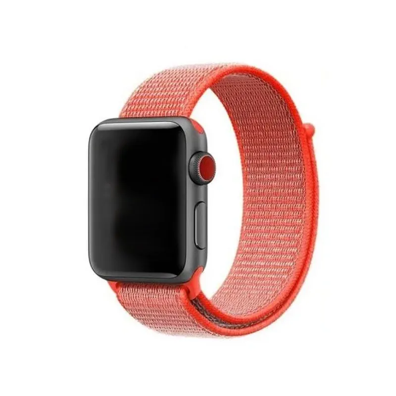 Narukvica za Apple Watch Sport Loop neon orange 42/ 44/ 45 mm