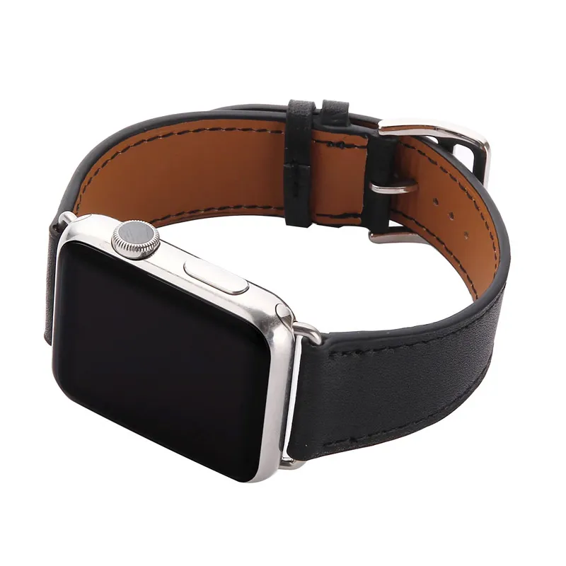 Narukvica za Apple Watch Swift Leather dark blue 42/ 44/ 45/ 49 mm