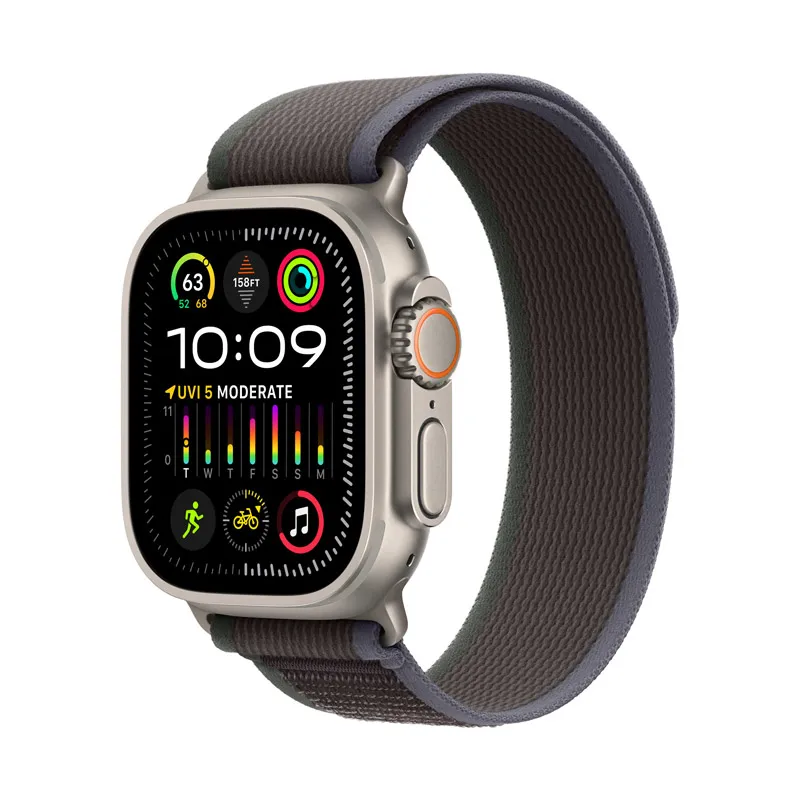 Narukvica za Apple Watch Ultra Trail Loop blue black 42/ 44/ 45/ 49 mm