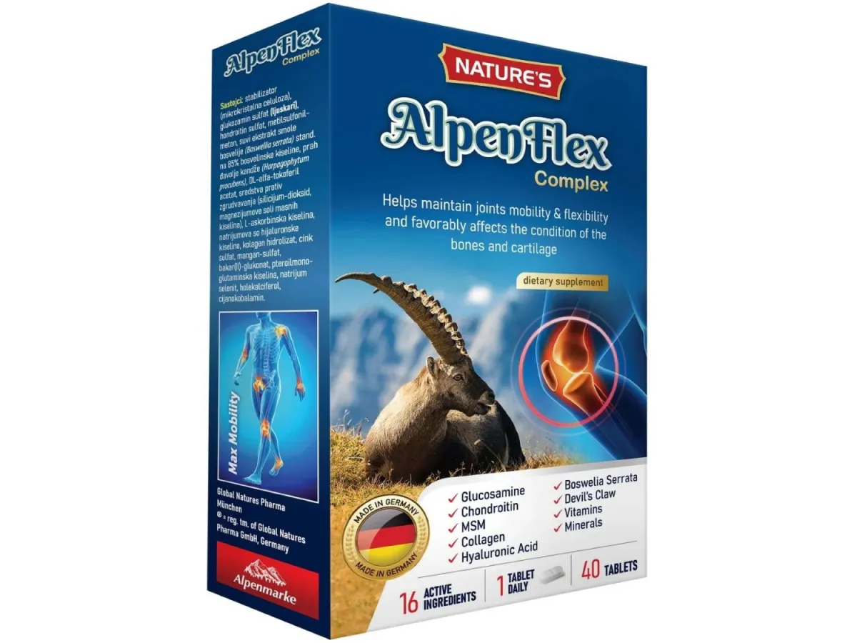 NATURE'S Alpen Flex Complex tablete