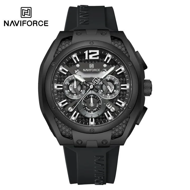 NAVIFORCE 8063 Muški sat, Crni
