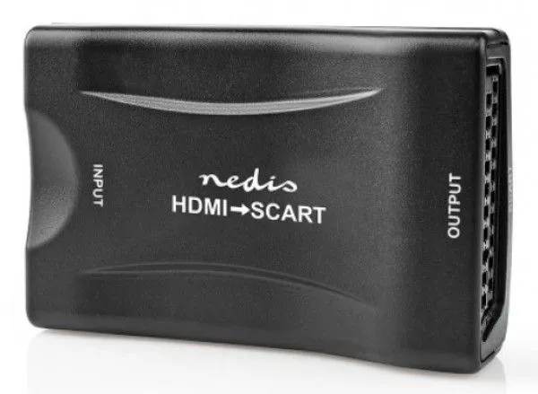 NEDIS HDMI na SCART adapter, VCON3461BK, 1.2 Gbps, crna