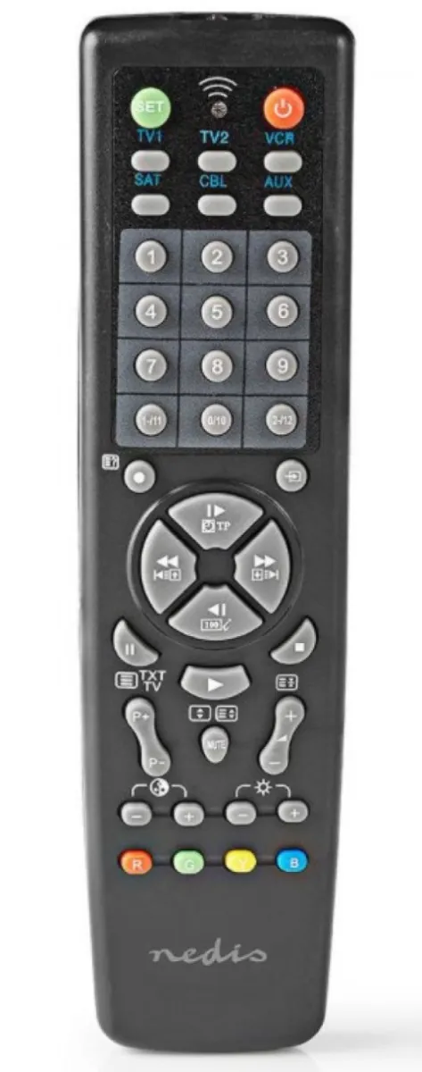 NEDIS Univerzalni daljinski upravljač, TVRC2200BK