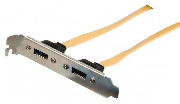 NEDIS VLCP73805Y05 * SATA 6 Gb/s interni kabl na 2xSata zenki konektor/ 0/5m (280)