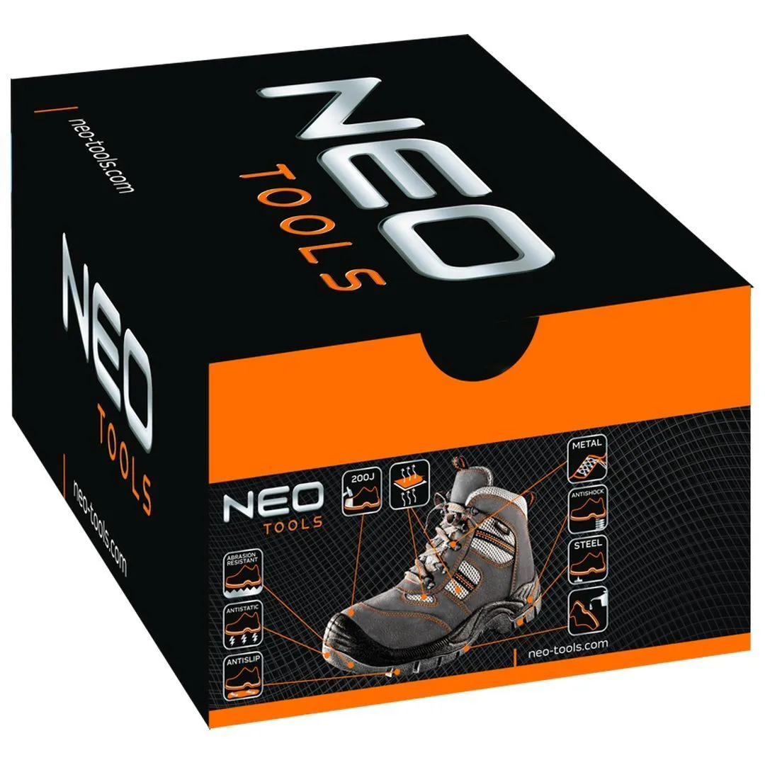 NEO TOOLS Cipele duboke, kožne hiršne