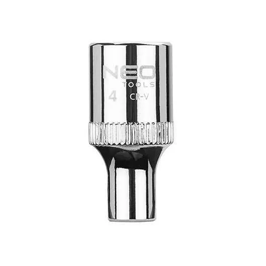 NEO TOOLS Šestougaona gedora (nasadna glava) 1/4″ SUPERLOCK 8mm