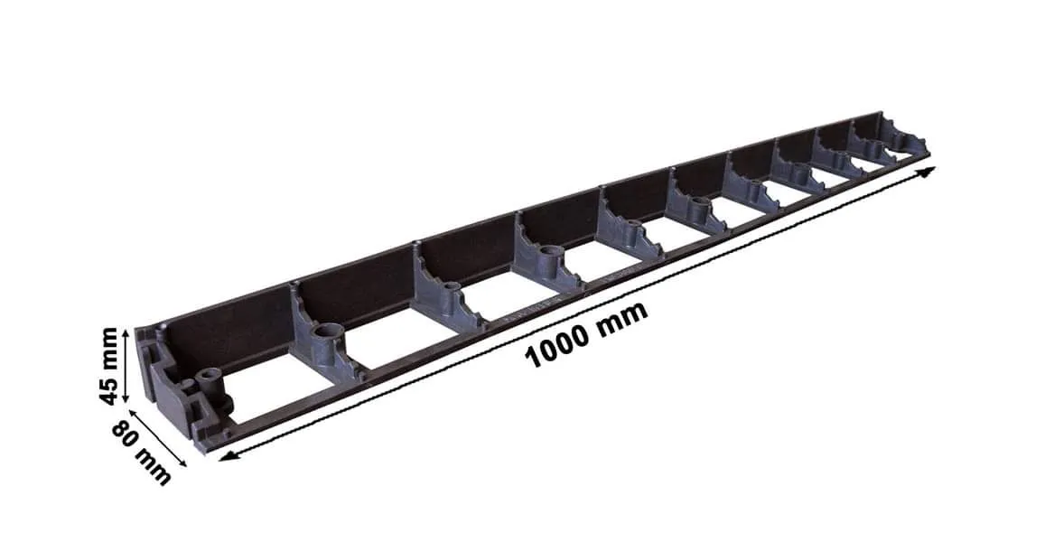 Nero Lajsna PVC za oblutak 1m