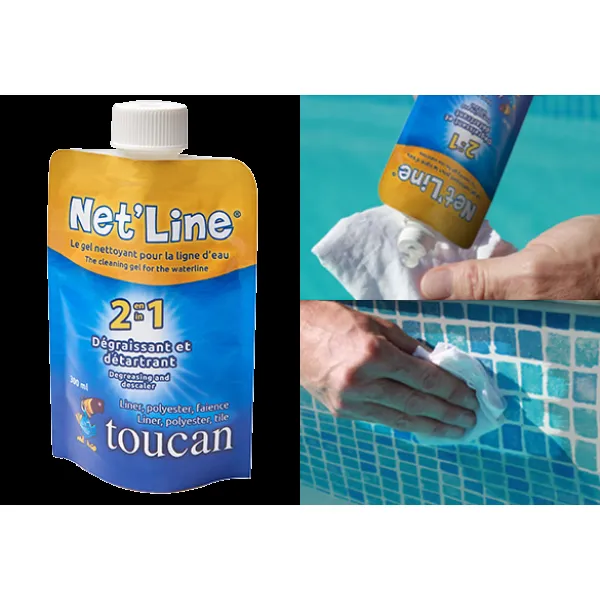 Nero Net Line Gel za čišćenje bazena od kamenca i prljavština