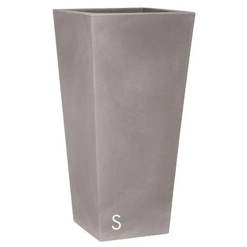 NICOLI Eros saksija 38x38x80cm,siva