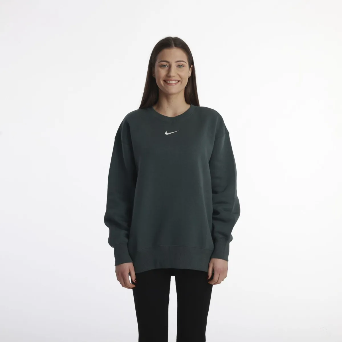 NIKE Duks nsw phnx flc os crew W