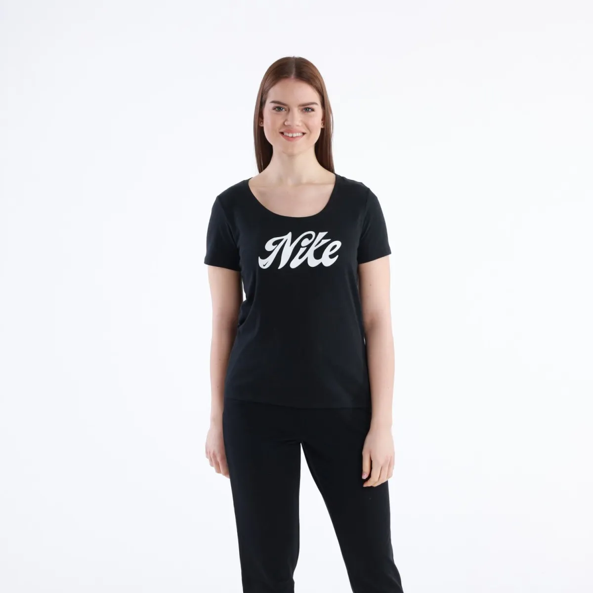NIKE Majica kratak rukav W Nk Df Tee Script W