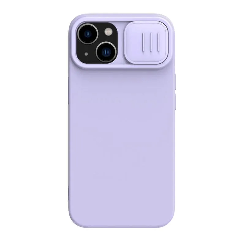 NILLKIN Maska Cam Shield Silky za iPhone 14/ ljubičasta