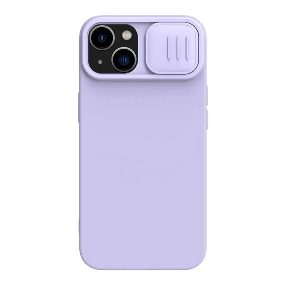 NILLKIN Maska Cam Shield Silky za iPhone 15 Plus/ ljubičasta