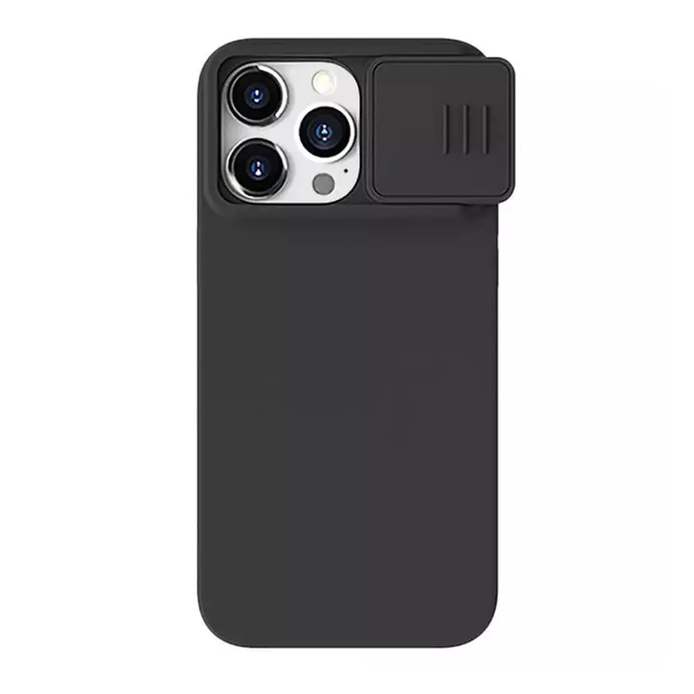 NILLKIN Maska Cam Shield Silky za iPhone 15 Pro Max/ crna