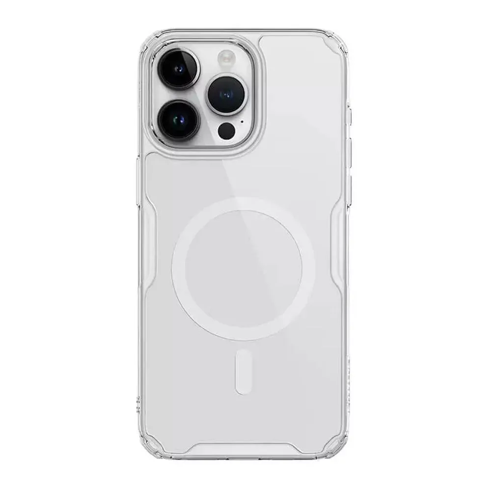 NILLKIN Maska Nature Pro Magnetic za iPhone 15 Pro, providna